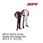 [HPI/ H *pi-* I ] FIA легализация костюм для гонок Racing Suit Stage100 белый размер L [HPCG-SU10-A104]