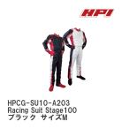 [HPI/ H *pi-* I ] FIA легализация костюм для гонок Racing Suit Stage100 черный размер M [HPCG-SU10-A203]