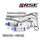【RSE/リアルスピードエンジニアリング】 フルチタンマフラー ホンダ シビックタイプR FL5 TYPE-D [RB6090-HN06E]
