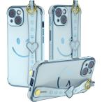 HOFULK iPhone 14 кейс напульсник имеется I ho n14 покрытие смартфон кейс мягкий чехол ударопрочный легкий тонкий с ремешком 