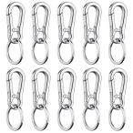 XSAJUkalabina маленький размер кольцо имеется автоматика блокировка 10 шт. комплект цинк сплав производства товары для улицы принадлежности для альпинизма кемпинг сопутствующие товары брелок для ключа 