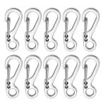 XSAJUkalabina маленький размер 10 шт. комплект Minica labina цинк сплав брелок для ключа товары для улицы альпинизм кемпинг сопутствующие товары ( серебряный )