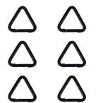  альпинизм . три прямоугольник kalabina aluminium сплав многофункциональный kalabina наружный высокий King альпинизм * кемпинг сопутствующие товары легкий выдерживаемая нагрузка выпадение предотвращение износостойкость автоматика блокировка au