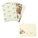 便箋（4絵柄）・封筒セット-ルドゥ