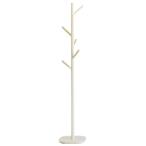  рынок paul (pole) вешалка простой сборка cime ширина 32x глубина 32.x высота 169.5cm слоновая кость натуральное дерево использование H-3395IV
