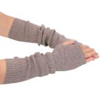 Soxbang アームウォーマー アームカバー レディース カシミヤ 指なし 親指穴付き タッチパネル対応 防寒 保 温 冷え対策 冬用 (