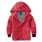 Hiheart Kids жакет ребенок ветровка ребенок одежда внешний джемпер водоотталкивающий casual уличный красный 160?