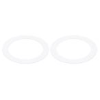 PATIKIL metal g-f отделка кольцо 2 штук входит 76mm OD 56mm ID круглый изоляция кольцо type встроен type лампа затенитель от солнца 