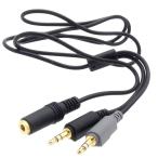  аудио вентилятор аудио кабель 3.5mm Mike имеется headset подключение 3.5mm 3 высшее штекер ( Mike + наушники ) -> 4 высшее ja