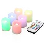 WY 12 цвет LED Mini свеча 6 шт. комплект с дистанционным пультом 4h/8h гасить свет таймер кнопка батарейка использование WY-LEDSET003