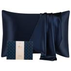 ショッピングシルク 枕カバー ツルワ シルク枕カバー 6Aクラスシルク100% 22匁 片面シルクタイプ テンセル 封筒式 洗える シルクピローケース 摩擦軽減 美肌 美