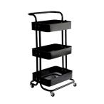 With steel Wagon кухонные тележки место хранения Cart хранение Cart 2 уровень 3 уровень Wagon с роликами . стопор имеется простой легкий 