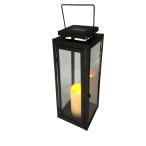 California Patio поддельный свеча DRESS фонарь теплый свет LED солнечный зарядка 
