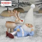 ノルディカ ニッセ 星に願いを ひとやすみサンタ 木製人形 クリスマス NRD120676 北欧雑貨 Nordika Nisse