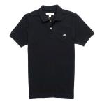 エアロポステール AEROPOSTALE メンズ Men's 半袖 ピケ ポロシャツ A87 Logo Pique Polo ブラック Black