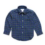 ショッピングクリアランス価格 ラルフローレン RALPH LAUREN ベビー 男の子 長袖 シャツ Plaid Cotton Twill Shirt ブルーマルチ Blue Multi