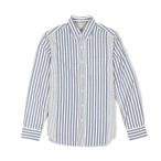 ジェイクルー J.Crew メンズ Men’s 長袖 シャツ スリムフィット Slim Broken-in Organic Cotton Oxford Shirt in Stripe アストールブルー