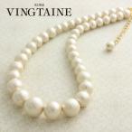 ネックレスコットンパールショートキ...