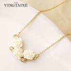  колье роза rose 3 полосный раздвижной регулировщик возможно . сверху товар роза белый rose C3358 mbgt