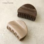 マーブルバンスクリップ シンプル 上品 オフィス レディース ヘアアクセ H7933【定形外発送・ネコポス不可】