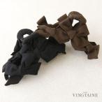 【NEW】3連リボンバンスクリップ 大人上品 まとめ髪 ヘアクリップ かわいい りぼん レディース ヘアアクセサリー 30代 40代 H7980【定形外発送・ネコポス不可】