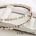 カチューシャ スワロフスキー　パール　細HK-143 アクセサリーSHOP レディース かわいい ヴァンテーヌ