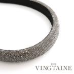 カチューシャ ストーン ビジュー ヘッドアクセサリー 大人カジュアル HK-338