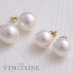 一粒パールピアス/イヤリング(14mm/16mm) パールピアス パールイヤリング P14-7