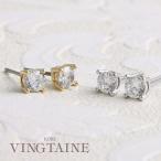 Yahoo! Yahoo!ショッピング(ヤフー ショッピング)　ピアス　一粒　キュービックジルコニア　シンプル　小粒　チタンポスト　レディースP1424  かわいい 大人っぽい