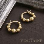 Yahoo! Yahoo!ショッピング(ヤフー ショッピング)Siver925 K18コーティング ミニメタルボールフープピアス キャッチレス リングピアス シルバー925 SVP102 アクセサリーSHOP レディース かわいい