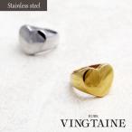 リング ハート 指輪 ボリューム ステンレス  金属アレルギー対応 つけっぱなし 錆びない TR073 mbgt