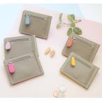 ショッピングミニ財布 財布　クリップ付き　レザーミニ財布　薄型　本革　小銭入れ　コンパクト WL3118 アクセサリーSHOP レディース かわいい ヴァンテーヌ