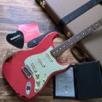 ショッピングsale2022 ［中古］Fender Custom Shop / Michael Landau Signature 1963 Stratocaster Relic Fiesta Red over 3CS 2022【Sale】