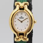 デッドストック級 箱/替ベルト付 稼働 良品 フェンディ 640L カメレオン チェンジベルト 銀 QZ レディース腕時計 NSY13916ABC1565000 7NBG1