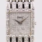 デットストック級 箱付 ピアジェ QZ ダイヤ文字盤 18K/750/WG 128.2ｇ ダイヤブレス 8154 541039  メンズ腕時計 0050171 7BJT KMRABC 16370