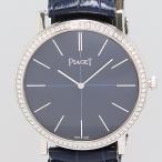 新品同様 稼働 ピアジェ アルティプラノ P11466 Au750 手巻 ブルー文字盤 メンズ 60周年記念 世界360本限定 56g 0006270 1JWT MTY ABC18388