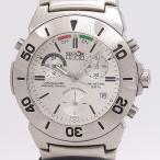 稼働 セクター 540 QZ シルバー文字盤 クロノグラフ デイト メンズ腕時計 0583000 3ERT ABC19363 TAM