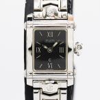 新品同様 稼働 フィリップシャリオール コロンブス 9012911 N°1795 QZ ブラック文字盤 レディース腕時計 0023100 4ERT ABC21181 KMT