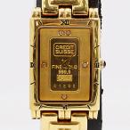 美品 稼働 エルジン インゴットウォッチ FINE GOLD 999.9 FK-929-C QZ ゴールド文字盤 レディース腕時計 2000000 4JWY KMT ABC22713