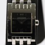 美品 保付 稼働 ロンジン ドルチェヴィータ L5.161.4 31166656 QZ ブラック文字盤 レディース腕時計 0002200 7ERT MTM ABC26300