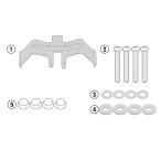  мотоцикл сумка дополнительный багажный кейс GIVI Suzuki GSX-S1000 15-20 GSX-S1000F дополнительный багажный кейс установка специальный держатель 