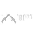  мотоцикл сумка задний бардачок GIVI Honda PCX125 10- / PCX150 10- моно блокировка для задний багажник 