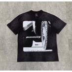 Saint Michael セントマイケル フロントプリント クルーネック 半袖Tシャツ BLACK