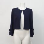 サンプルセール！19年春夏アイテム　袖リボンがエレガントなノーカラージャケット＊GALLERY VISCONTI