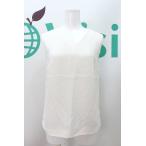 ANTEPRIMA アンテプリマ  異素材 コットンレース ノースリーブカットソー  38 白