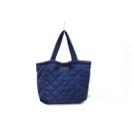MARC JACOBS マークジェイコブス 中綿キルティング トートバッグ ネイビー