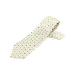 [GLOBALINK свечение ba ссылка ] шелк галстук сделано в Японии желтый бежевый 