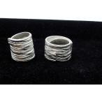 fa Ran ji кольцо модный .. кольцо 2 полосный &3 полосный 2 шт. комплект серебряный 