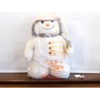ショッピングsnowman 【特大】全長65cm 自立　エデン社　レトロ　スノーマン　※帽子変色あり【クリーニング済み】 The Snowman EDEN TOYS 個別送料