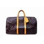 LOUIS VUITTON Louis Vuitton Monogram Line ключ poru55 сумка "Boston bag" ручная сумочка путешествие путешествие M41424 б/у 